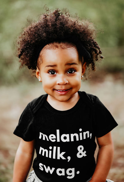 Express Yo'self Bodysuit: Melanin & Swag