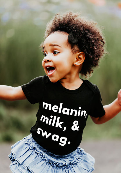 Express Yo'self Bodysuit: Melanin & Swag